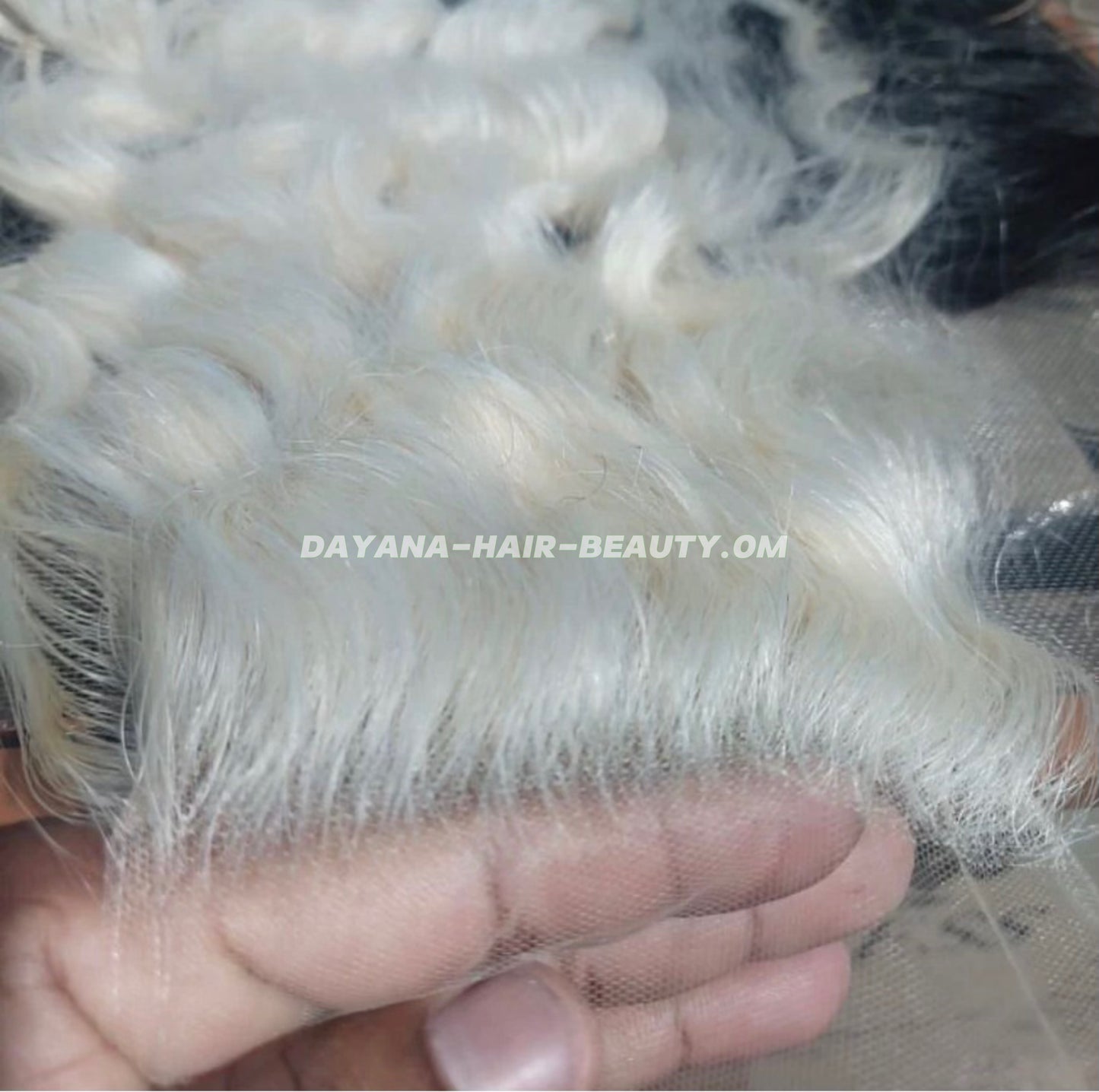 CLOSURE BLOND 613 CURLY